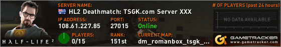 Visit GameTracker.com for the latest game server information!