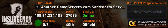 Visit GameTracker.com for the latest game server information!