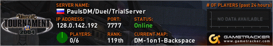 Visit GameTracker.com for the latest game server information!