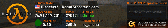 Visit GameTracker.com for the latest game server information!