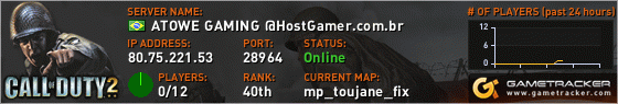 Visit GameTracker.com for the latest game server information!