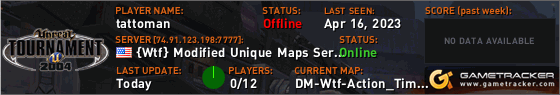 Visit GameTracker.com for the latest game server information!