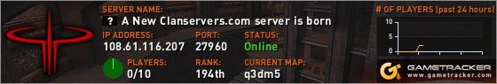 Visit GameTracker.com for the latest game server information!