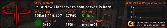 Visit GameTracker.com for the latest game server information!