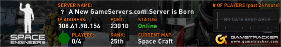 Visit GameTracker.com for the latest game server information!