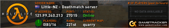 Visit GameTracker.com for the latest game server information!