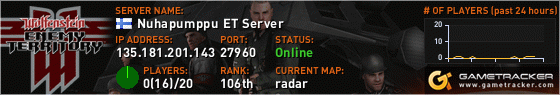 Visit GameTracker.com for the latest game server information!