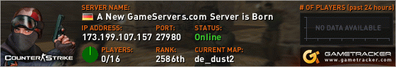 Visit GameTracker.com for the latest game server information!