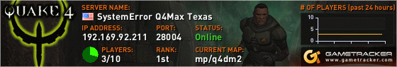 Visit GameTracker.com for the latest game server information!