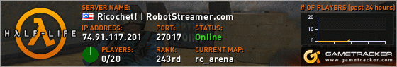 Visit GameTracker.com for the latest game server information!