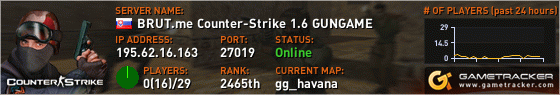 Visit GameTracker.com for the latest game server information!