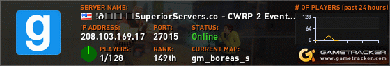 Visit GameTracker.com for the latest game server information!