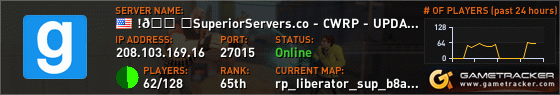 Visit GameTracker.com for the latest game server information!